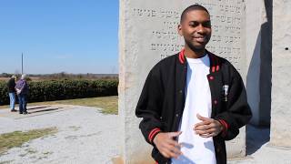 Jean-Philippe Prays at the Georgia Guidestones [Elberton, Georgia] [Psalm 118:8]