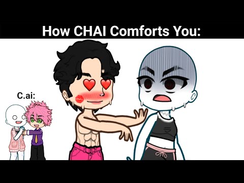 How C.ai Comforts You VS How CHAI Comforts You ????