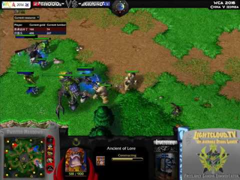 TH000 (H) VS ReMinD (NE) - WC3 - WCA China V Korea