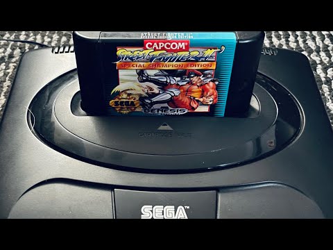 CLASSIC! Street Fighter 2 Special Champion Edition for Sega Genesis, Old School GREATNESS!