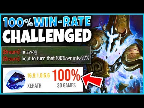100% WIN-RATE XERATH GETS CALLED OUT! CAN HE 1V9 CARRY?! - League of Legends