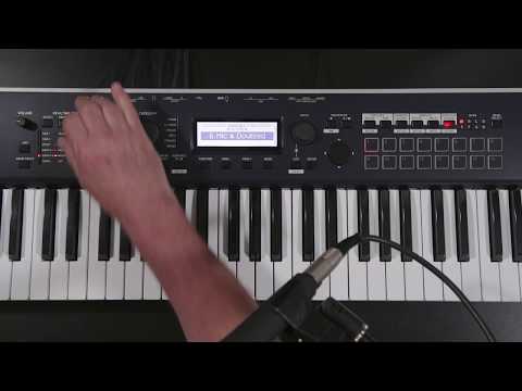 KORG KROSS 2 - Aufzeichnen und Abspielen von Audio-Dateien (Offizielles Produktvideo 7/8)
