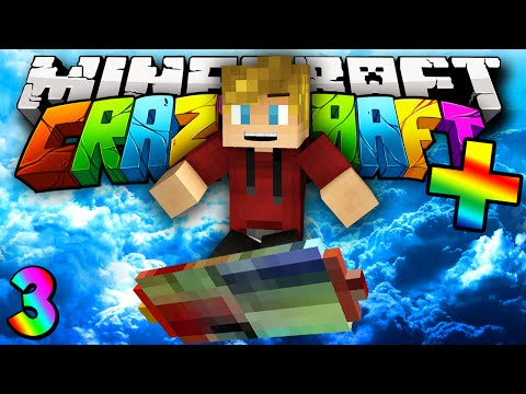 Insane Speed Run Hoverboard Cruise in Crazy Craft!