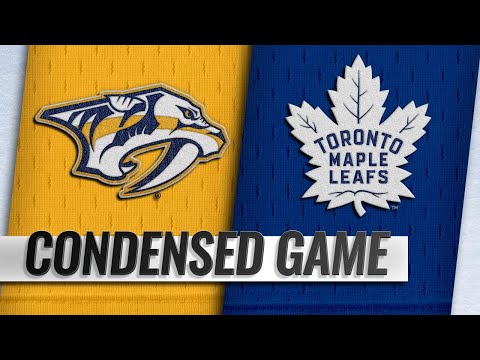 01/07/19 Condensed Game: Predators @ Maple Leafs