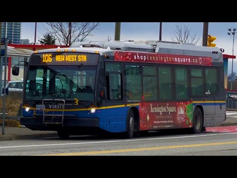 2018 Nova Bus LFS HEV - V18377 on 106 New West Station