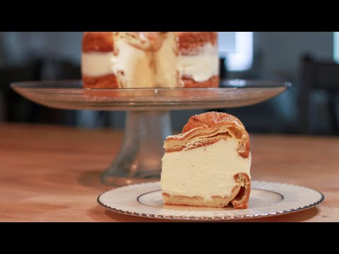 Karpatka Cake Recipe — Polish Cream Puff Cake That Tastes Like a Giant Éclair! (Easy Recipe)