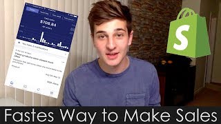How to get sales on Shopify FAST - 4 steps