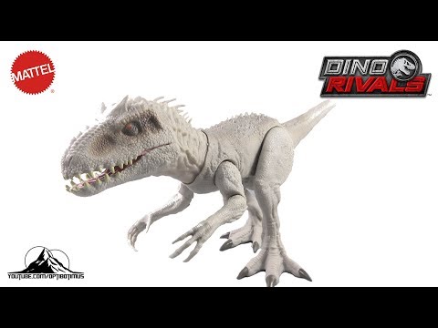 Jurassic World Dino Rivals Destroy 'N Devour INDOMINUS REX Video Review