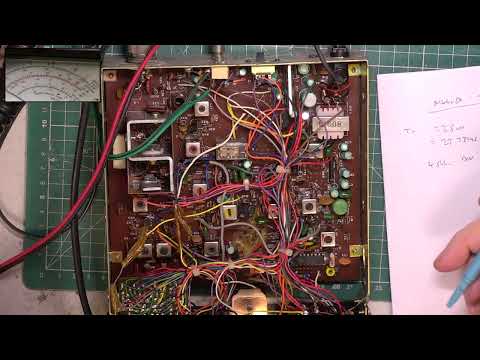 LCL Communicator NI440DX CB27/81 UK FM CB radio repair (poor set)