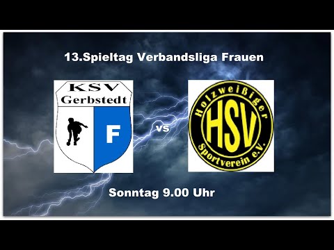 Verbandsliga Frauen KSV Gerbstedt vs Holzweißiger SV