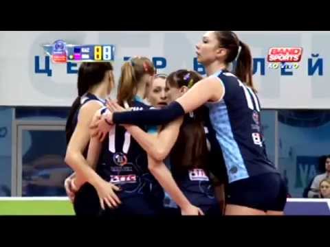 Dinamo Kazan ( RUS ) X Rabita Maku ( AZE ) - Liga dos Campeões de Vôlei Feminino 2014/15