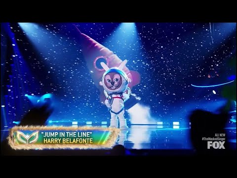 Space Bunny Performs "Jump In The Line" By Harry Belafonte | Masked Singer | S7 E7