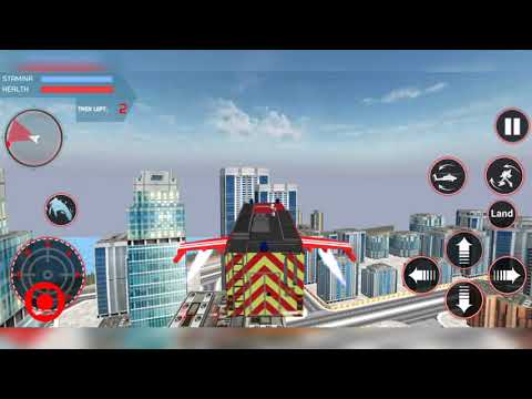 Rescue Robot Car Transform #5 Fire Truck Robot Games - Android Gameplay