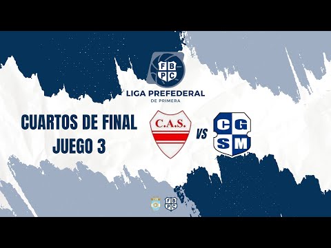 PREFEDERAL CORRIENTES 2025 - ATLÉTICO VS SAN MARTÍN - CUARTOS DE FINAL JUEGO 3