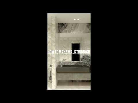 HOW TO MAKE WALKTHROUGH BY USING #SKETCHUP WITH #VRAY