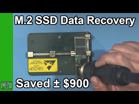 Dead M.2 SSD Data Recovery (Simple reflow solution)