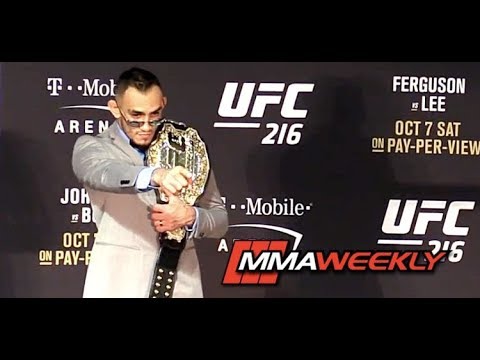 Tony Ferguson Has Post-UFC 216 Championship Swagger