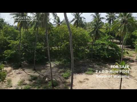 FOR SALE: Two 0.9-Acre Plots for Sale in South Watamu