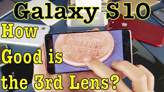 Galaxy S10: How Good is the Telephoto Camera Lens Really? (Zooming all the Way)