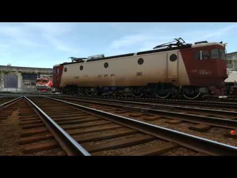 Activitate feroviara in Depoul Bucuresti Calatori - Trainz 2010, ruta Bucuresti Nord - Brasov