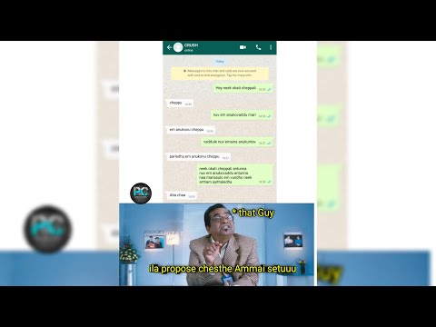 Whatsapp chatting memes || Telugu || subscribe for more ||