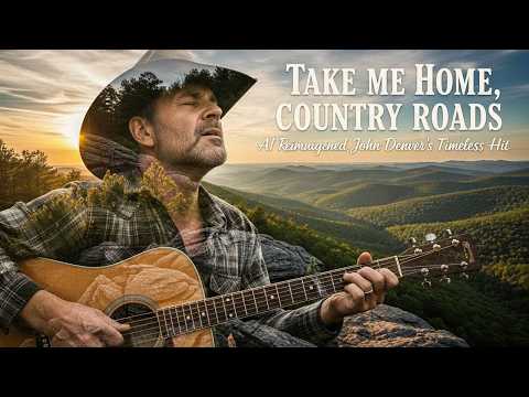 Take Me Home, Country Roads - John Denver (AI Cover Version | Country Music Revival)