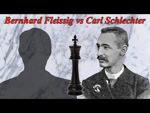 Partite Commentate di Scacchi 477 - Fleissig vs Schlecter - PAC-Queen - 1893 [A00]