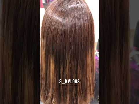 B-Tox KERATIN TREATMENT SMOOTHNING TREATMENT 👩🏻 #viralvideo #youtubeshort