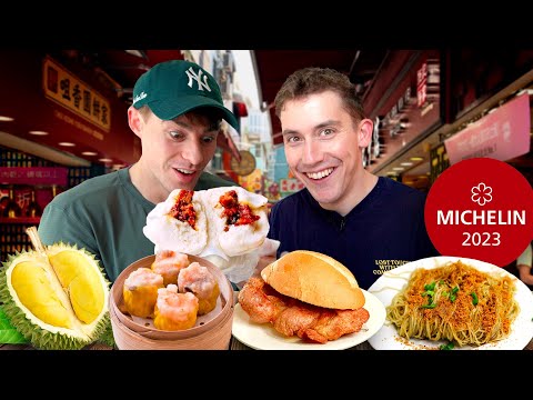 Two Brits try Michelin Street Food!
