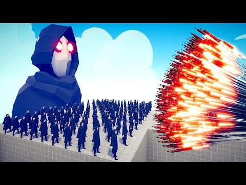 100x PALPATINE and GIANT PALPATINE Vs EVERY GODS - Totally Accurate Battle Simulator TABS