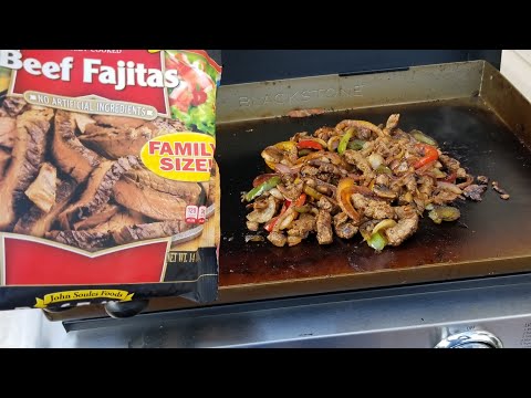 John Soules Beef Fajitas Blackstone 22 Griddle