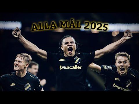AIK:s ALLA MÅL I ALLSVENSKAN 2025