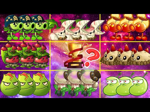 Random 8 Super Plants Battlez! Who Is The Best? PvZ 2 Battlez - Plants vs Zombies 2 - Funny PvZ2