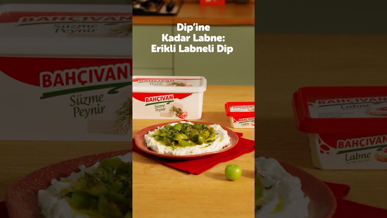 Labne Peyniri ile Erikli Dip Sos Tarifi — tarif videosu