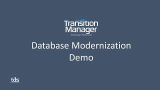 Database Modernization Full Demo v1 1
