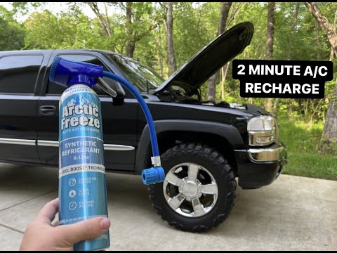 HOW TO - A/C RECHARGE 03-07 GM VEHICLES