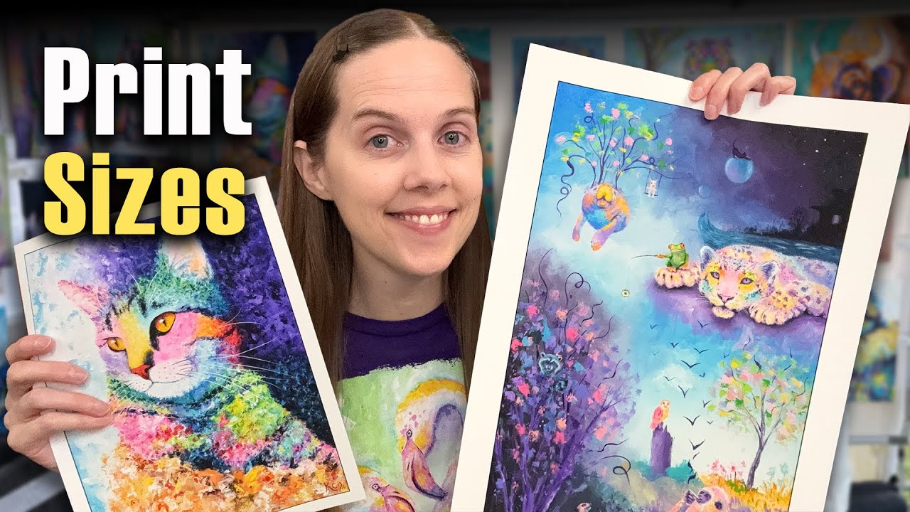 I Tested Small vs Large Art Prints at Art Fairs and Here's What I Learned