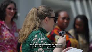 St Brigid's cloak in Liberia: Partnering for gender equality