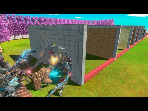 🔥WORKSHOP UNITS DIFFERENT SIZE RACE - Animal Revolt Battle Simulator