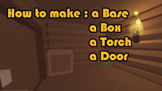 unturned how to make a house easy