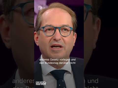 Dobrindt: "Klatsche für die Ampel" | #MaybritIllner #short