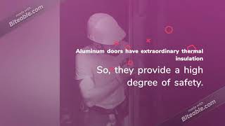 Benefits of Aluminium Door Repair - Able Glass