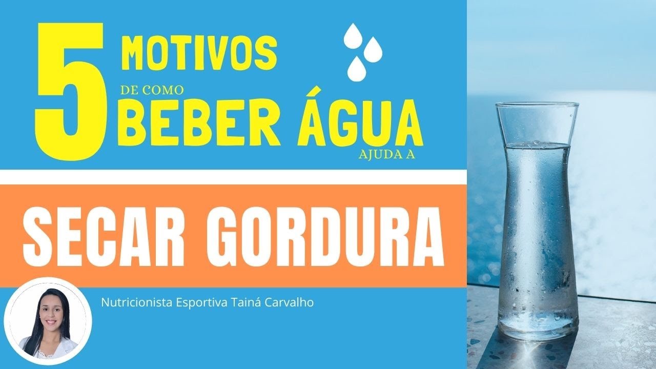 Como beber água ajuda a Emagrecer e Perder peso 💦