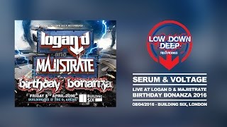 Serum & Voltage - Live at the Logan D & Majistrate Birthday Bonanza - 2016