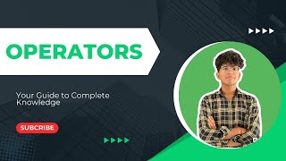 Download the video "Operators in Python | BEST EXPLANATION | MUST WATCH!!!"