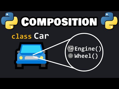 Learn Python COMPOSITION in 7 minutes! 🚘