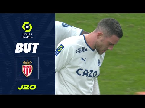 But Jordan VERETOUT (17' csc - ASM) OLYMPIQUE DE MARSEILLE - AS MONACO (1-1) 22/23
