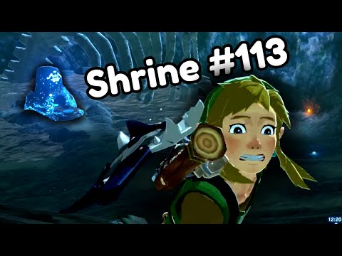 I did EVERY SHRINE in 12 hours - Breath of the Wild [2/2]