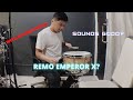 Snare Tuning and Changing Drumheads | Remo Emperor X | Jezer Vlog 6