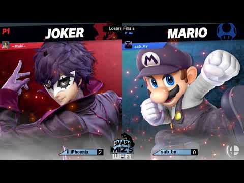 Smash @ Miz's WiFi 6 - sab_by (Doc, Mario) vs. iiiiPhoenix (Richter, Joker, Roy) Losers Finals